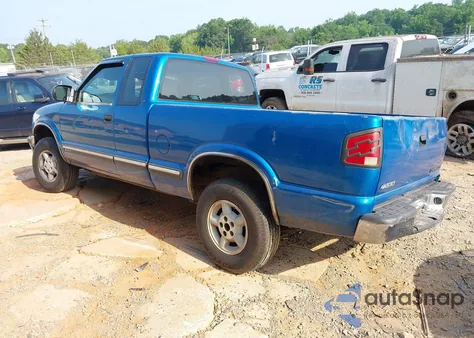 2000 Chevrolet S Truck Ls из США, поврежденный, VIN 1GCDT19W7YK211086